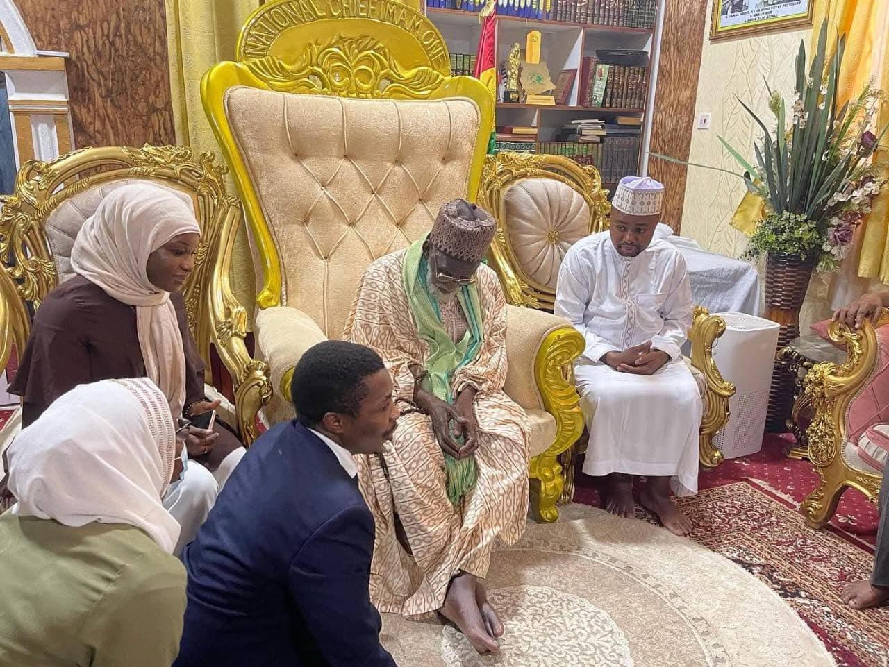 SRC Visit to Chief Imam - Interaction